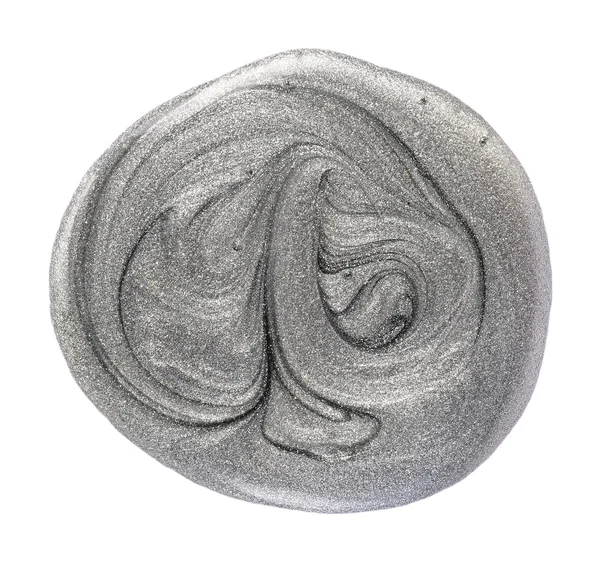 gümüş gri tırnak cilası