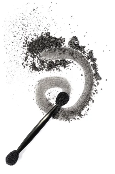 Dark grey eyeshadow — Stock Photo, Image