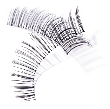 false black lashes clipart