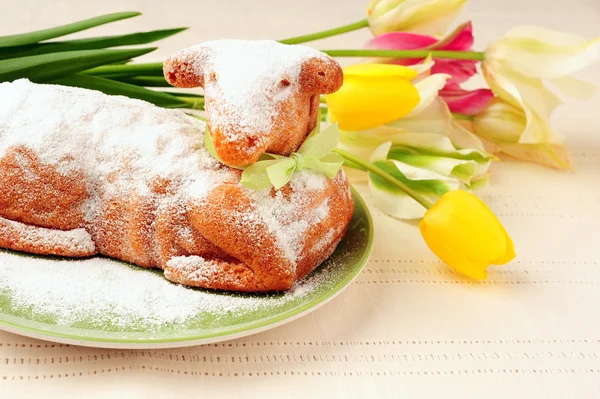 Easter lamb cake — Stock Photo, Image