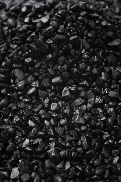 Zwarte korrelige textuur — Stockfoto