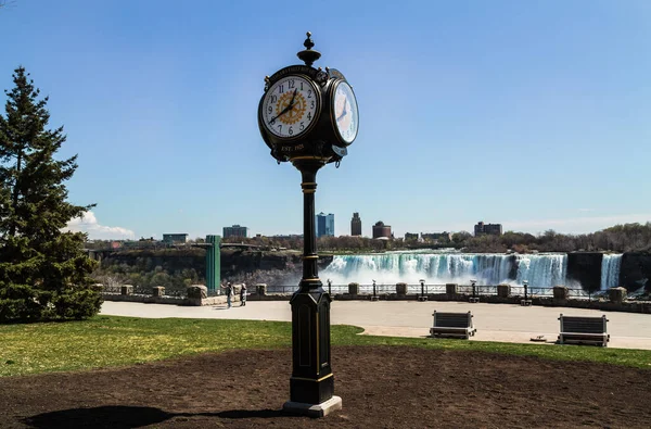 Niagara Falls City Ontário Canadá Abr 2021 Linda Vista Deslumbrante — Fotografia de Stock