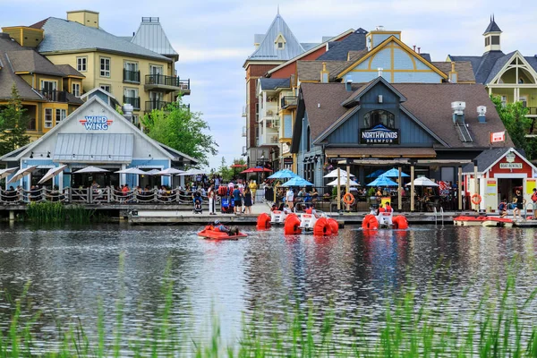 Kanada Ontario Blue Mountain Village Resort Juni 2021 Underbar Fantastisk — Stockfoto