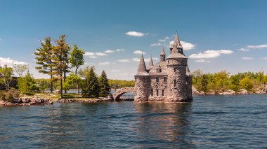 Eski vintage Kalesi soğuk ev muhteşem görünümünü