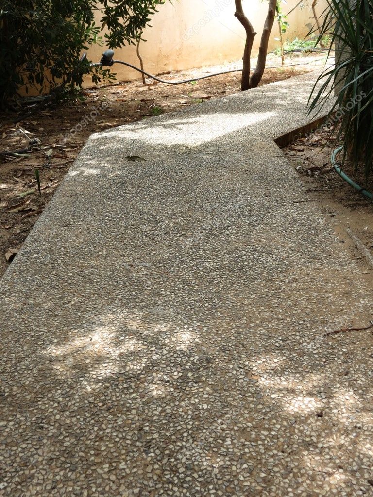 Decorative Concrete Walkway Stock Photo C No81nono81no 55925547