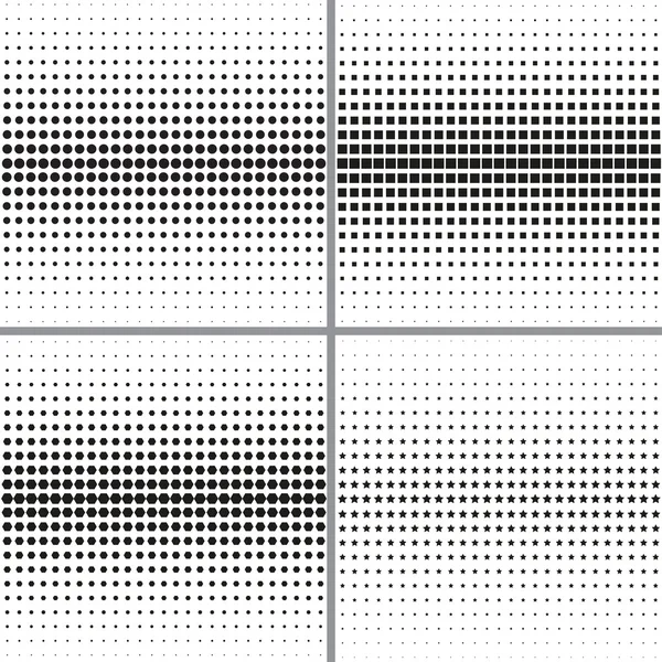 Pola vektor abstrak sederhana. Pola geometris dengan lingkaran. Aplikasi universal. Ilustrasi vektor - Stok Vektor