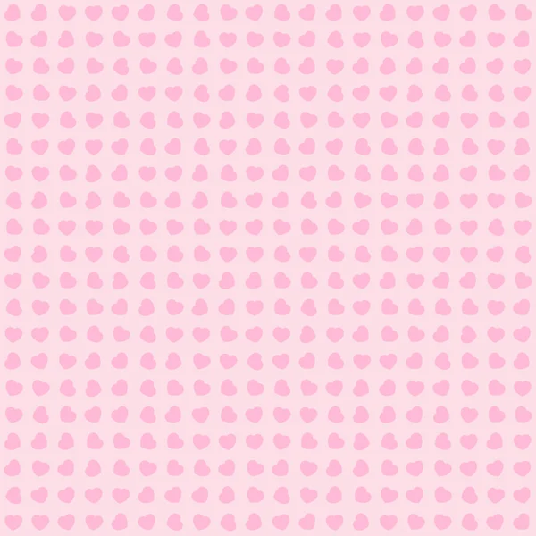 Enkla vektor hjärta med olika universal mönster på en rosa bakgrund. Julpynt. Vektor illustration — Stock vektor