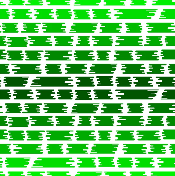 Fondo abstracto sin costuras en el estilo de un verde plano. Tiras de nubes verdes en un estilo plano. Ilustración vectorial — Vector de stock