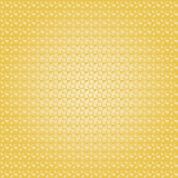 Seamless geometric background with triangles. The patterns of triangles. Abstract geometric pattern. Gradient yellow, gold color — Stock Vector