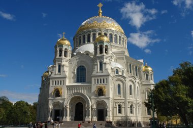 Kronstadt. Deniz st. nicholas Katedrali. Rus Ortodoks Kilisesi