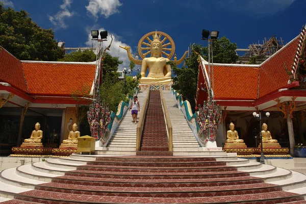 Boeddhabeeld. Koh Samui, Thailand — Stockfoto