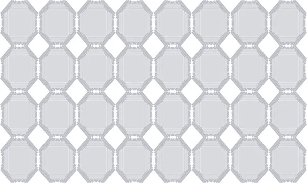 Renderizado Inconsútil Moderno Gris Forma Hexagonal Patrón Azulejo Diseño Pared —  Fotos de Stock