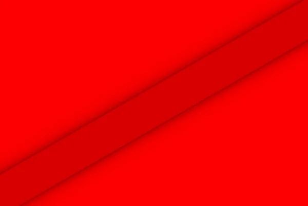 Renderizado Mínimo Diagonal Panel Rojo Pared Diseño Arte Fondo — Foto de Stock