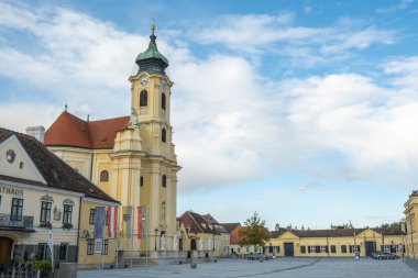 Laxenburg, Aşağı Avusturya, Avusturya 'daki Barok tarzı Kilise.