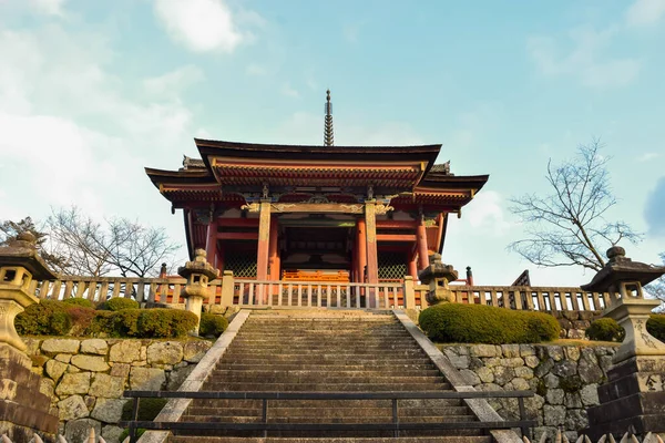 Kyoto Giappone Dicembre 2016 Veduta Del Tempio Kiyomizudera Kyoto Giappone — Foto Stock