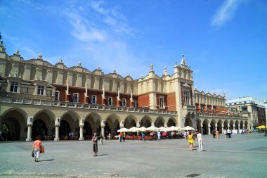 tarihi merkez krakow Polonya Rönesans sukiennice