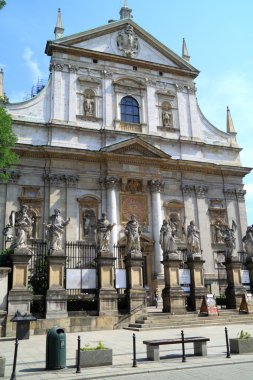 Kilise st. peter ve st. paul şehir Krakow Polonya
