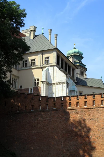 Wawel gotycki zamek w Krakowie — Zdjęcie stockowe