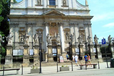 Kilise st. peter ve st. paul şehir Krakow Polonya