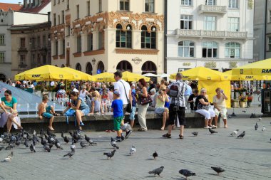 Krakow Polonya eski şehir