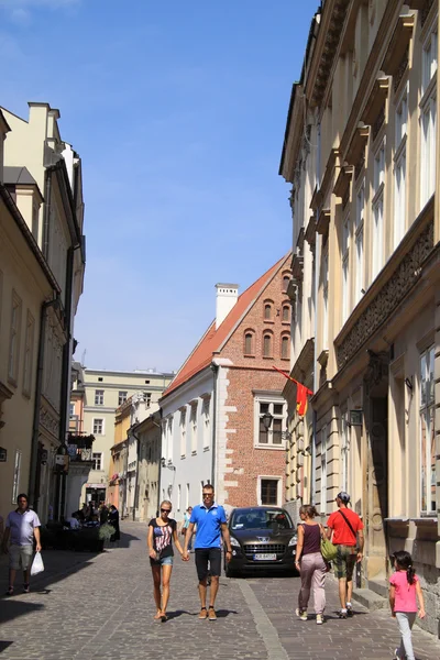 Vecchia città di Cracovia in Polonia — Foto Stock