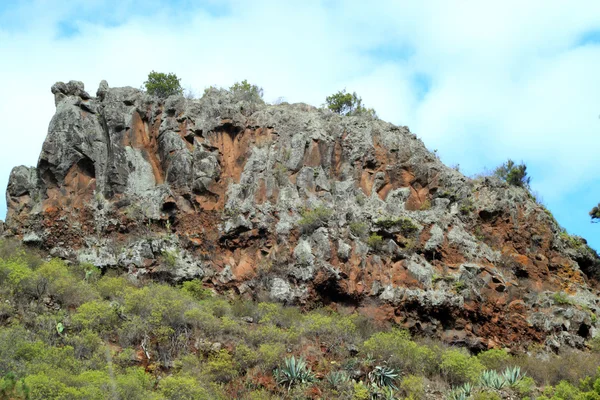 Rocas formadas por el volcán — Foto de Stock