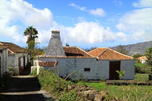 Típicas casas antiguas en La Palma — Foto de Stock