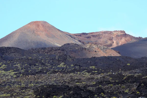 Volcán Teneguia en La Palma — Foto de Stock