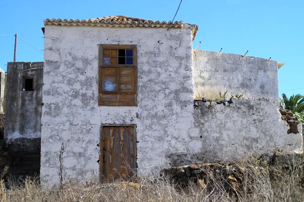 Typowe stare domy na La Palma — Zdjęcie stockowe