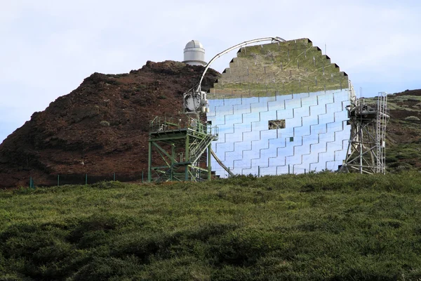 Telescopios en el Roque de los Muchachos — Foto de Stock