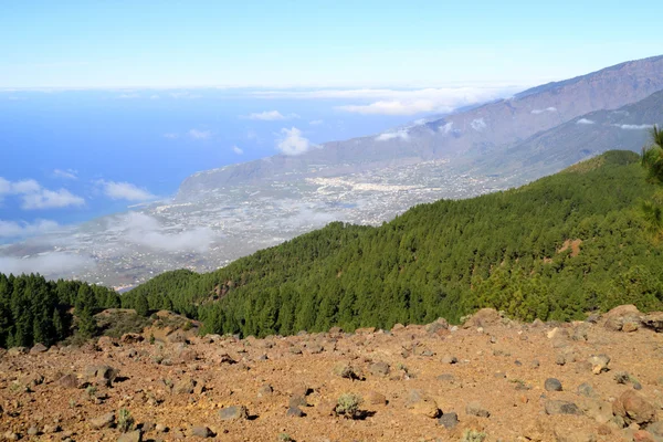 Westküste von La Palma — Stockfoto