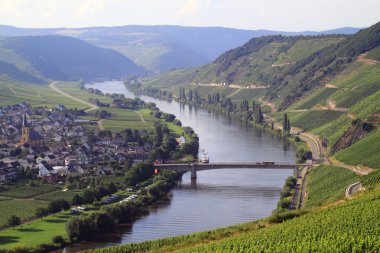 Almanya'da Moselle Nehri