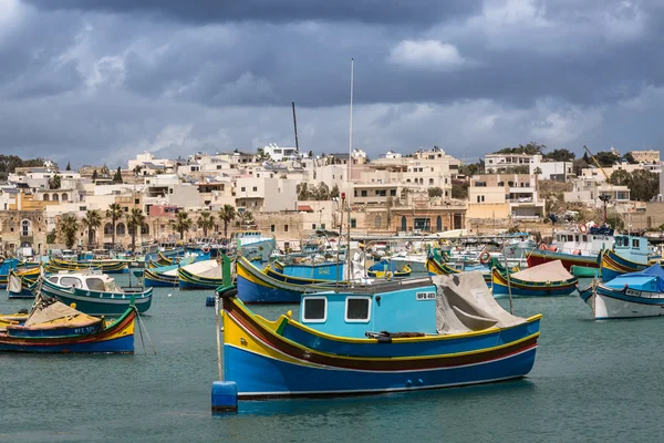 Poort van de visserij in Marsaxlokk — Stockfoto