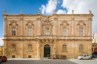 The beautiful architecture of the medieval city Mdina.