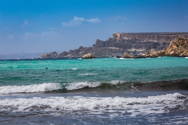 Acantilado rocoso, Malta — Foto de Stock