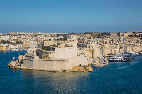 Vista de Fort Ricasoli — Fotografia de Stock