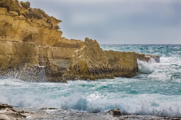 Bahía de Il-Kalanka, Malta — Foto de Stock