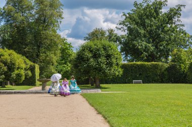 Barok park chateau Milotice