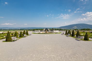 Schloss Hof Lower Austria'deki / daki kalenin avlu