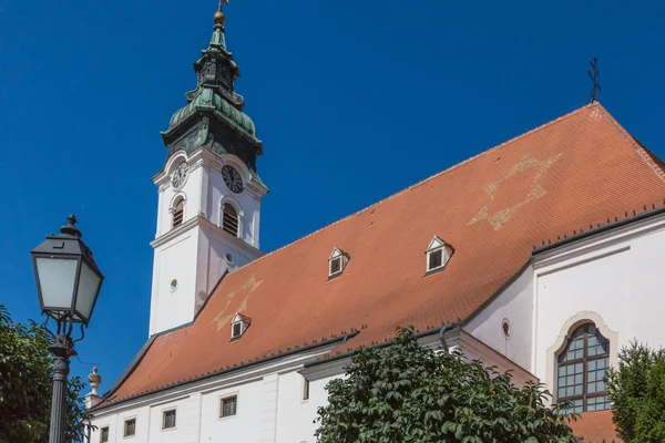 퀸 메리와 St. Gotthard 교회 — 스톡 사진