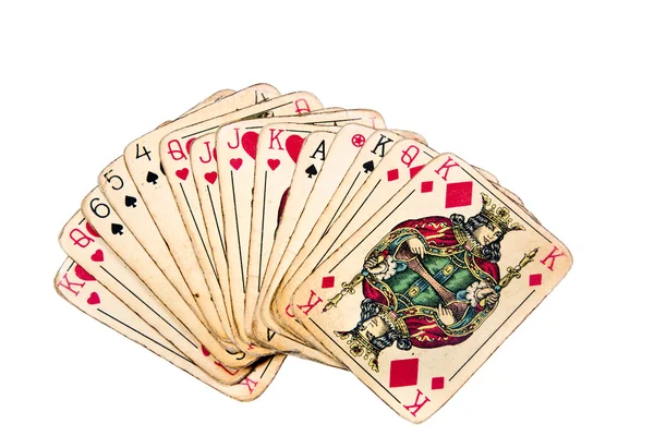 Old joker cards — Stock Photo, Image