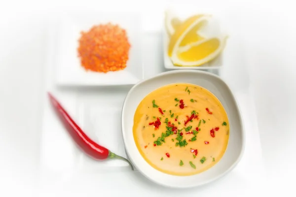 Lentil Soup - Mercimek Corbasi — Stock Photo, Image