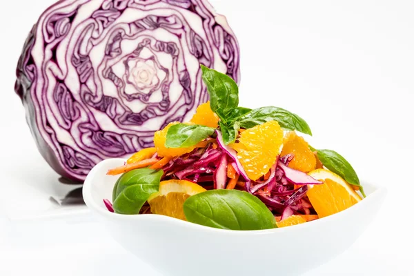 Salad of red cabbage — Stock Photo, Image