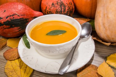 sonbahar kabak çorbası