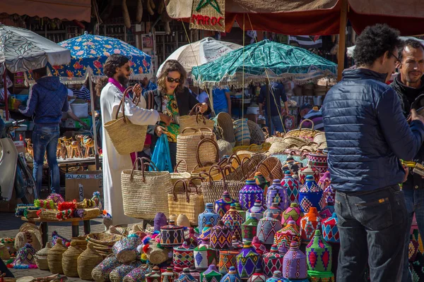 Casquettes traditionnelles marocaines — Photo