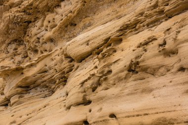 Atlantic coast ayrıntıda. Fas.