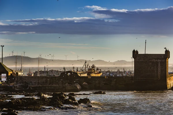 Порт в Эс-Сувейра, Марокко — стоковое фото