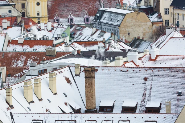 布拉索夫，斯洛伐克-2016 年 1 月 24 日: 镇上的美景 — 图库照片