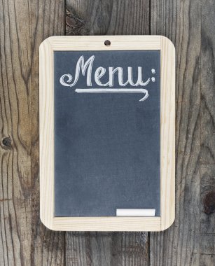 Blackboard kara tahta menü