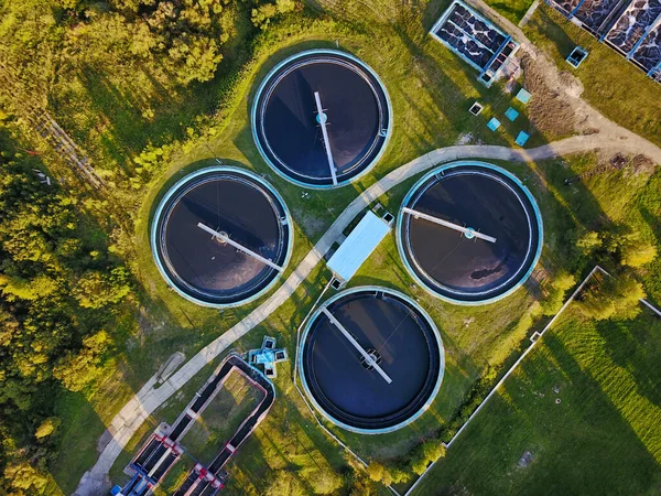 Treatment facilities in forest, Tomsk